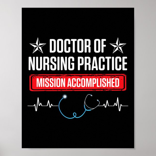 Poster Médecin De La Dnp Pratique En Infirmière Rn Accomp (Devant)