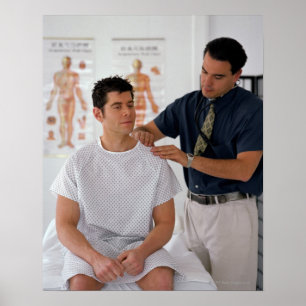Poster Médecin et patient