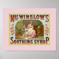 Médecine des dents vintage de Mme Winslow en 1845