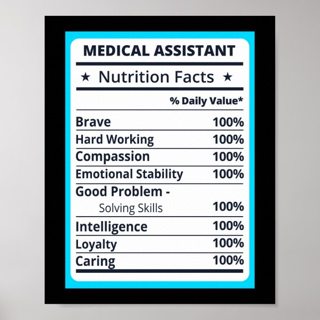 Poster Médicale Assistant Nutrition FMC (Devant)