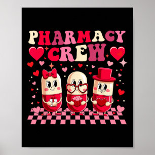 Poster Médicaments de l'équipe de la Saint-Valentin pour