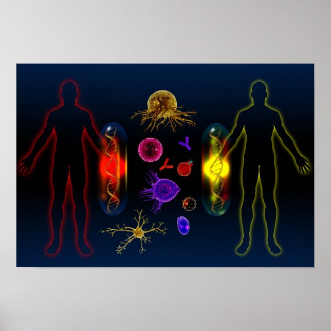 Poster Médicaments personnalisés (Devant)