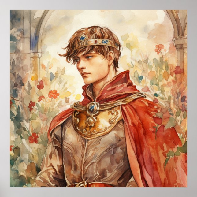 Poster Medieval Prince (Devant)