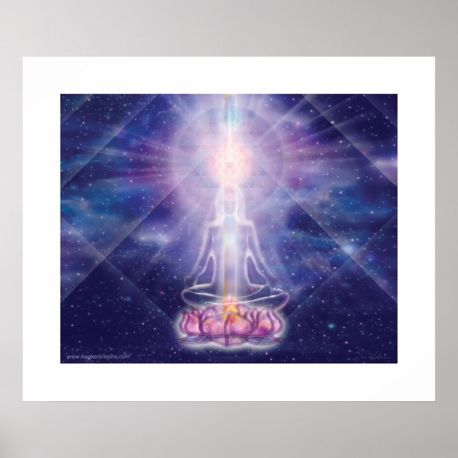 Poster méditateur (Devant)