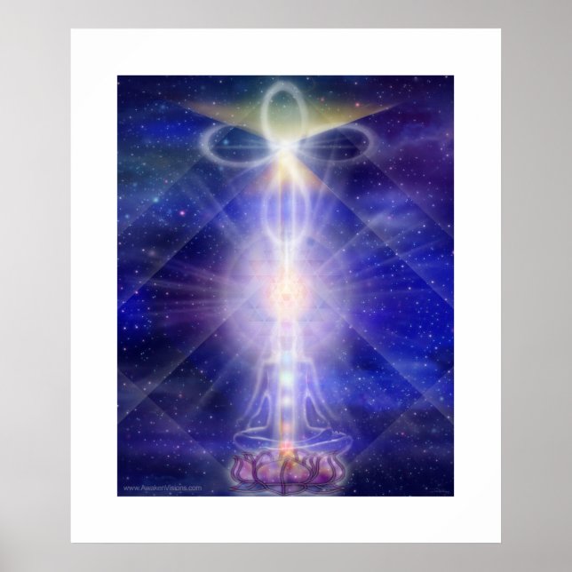 Poster méditateur (Devant)