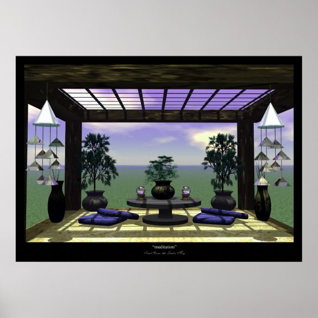 Poster Méditation (Devant)