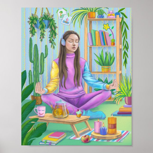 Poster Méditation (Devant)