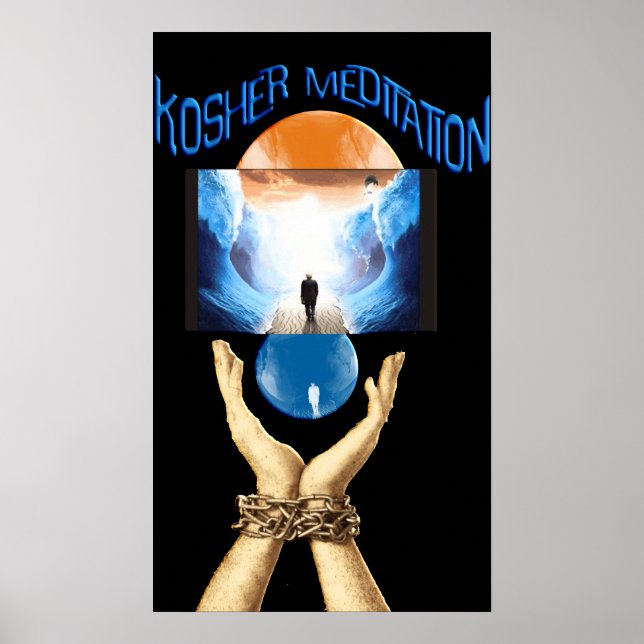 Poster méditation casher (Devant)