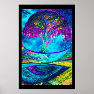 Poster Méditation de l'arbre de vie