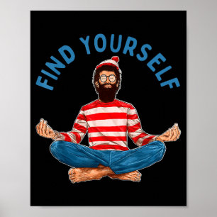 Poster Méditation drôle de vous-même