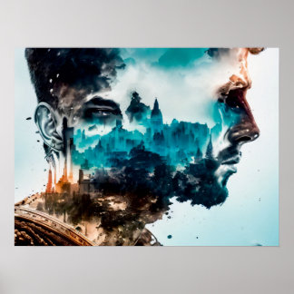 Poster Méditation métropolitaine : Regrets pensées et Dre