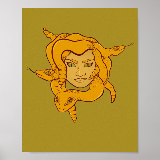Poster Medusa (Devant)