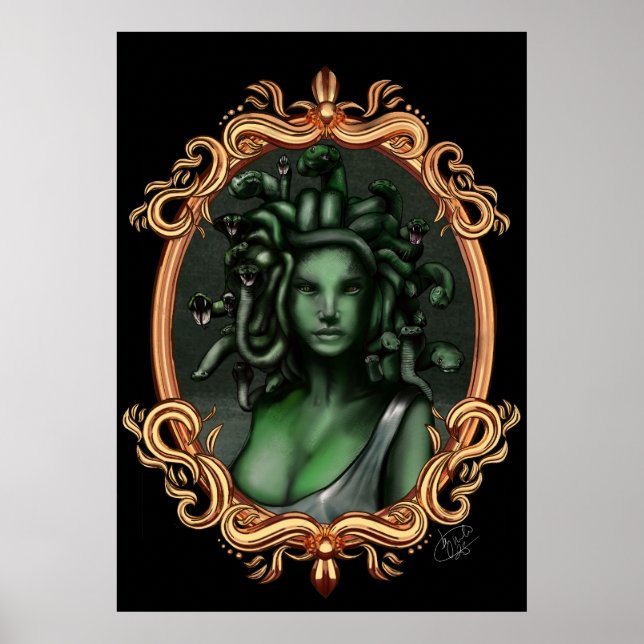 Poster Medusa (Devant)