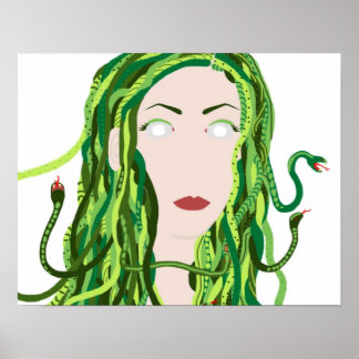 Poster Medusa 20" x 16"