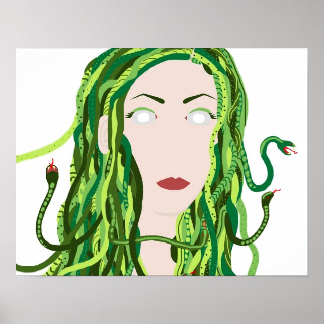 Poster Medusa 20" x 16" (Devant)