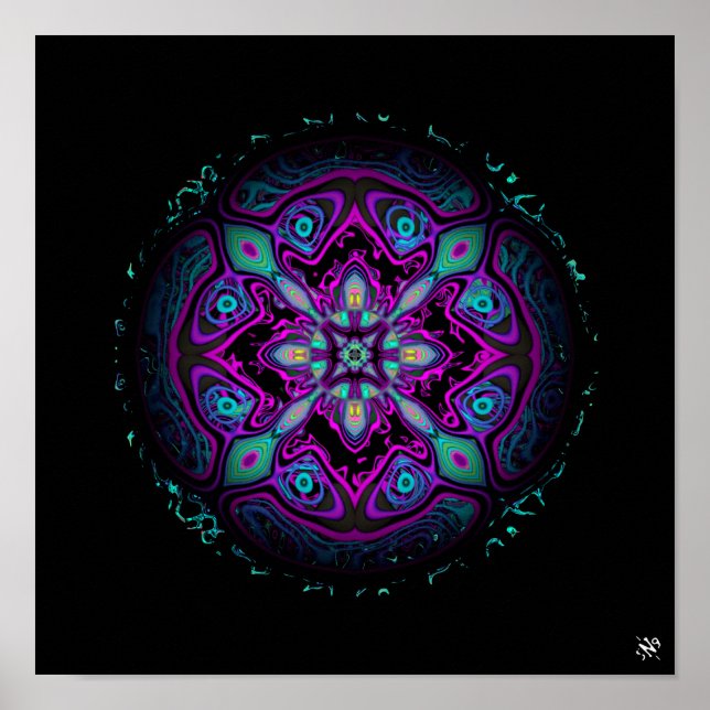 Poster Meduza (méduse/méduse, créature semblable à la méd (Devant)