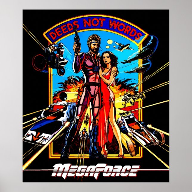 Poster mégaforce (Devant)