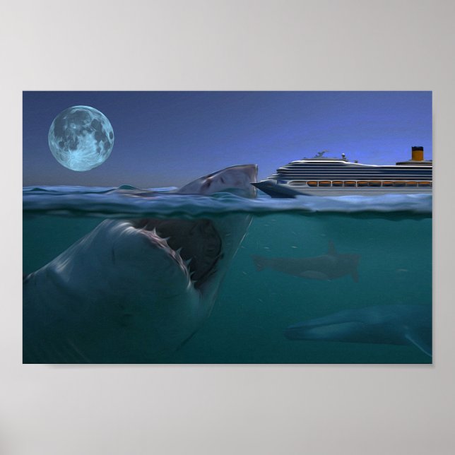 Poster Megalodon (Devant)
