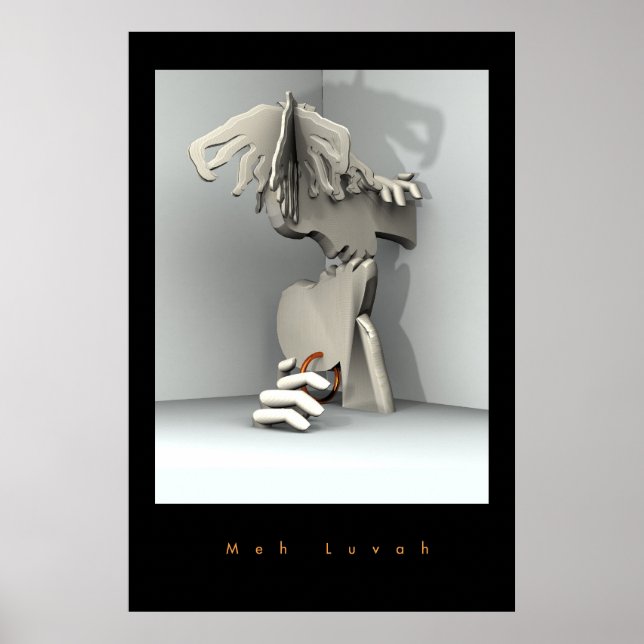 Poster Meh Lovah (Devant)