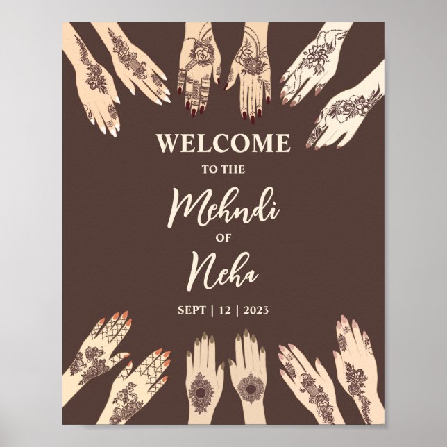 Poster Mehndi (Devant)