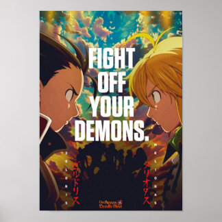 Poster Meilleur Anime Cite Sur La Lutte Contre Votre Prop