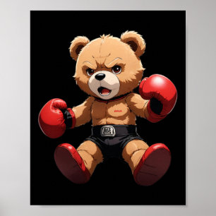 Poster Meilleur Art De Boxe Pour Enfants Hommes Femmes Ga