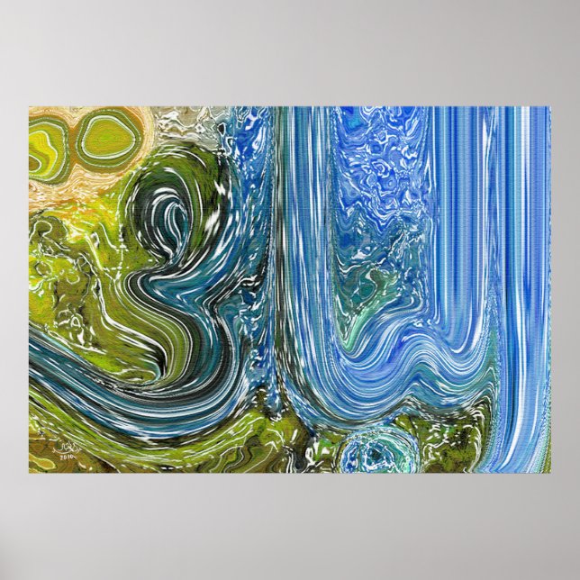 Poster Meilleur art islamique moderne (Devant)