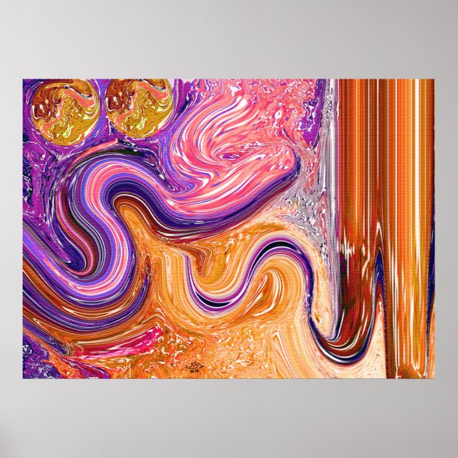 Poster Meilleur art islamique moderne (Devant)