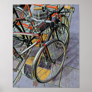 Poster Meilleur cadeau pour les amateurs de vélo