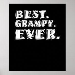 Poster Meilleur Grampy Ever Grandfather