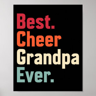 Poster Meilleur Grand-Père de Cheer Ever - Grand-Père Che