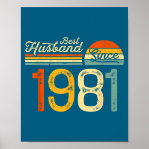 Poster Meilleur mari depuis l'anniversaire de mariage de