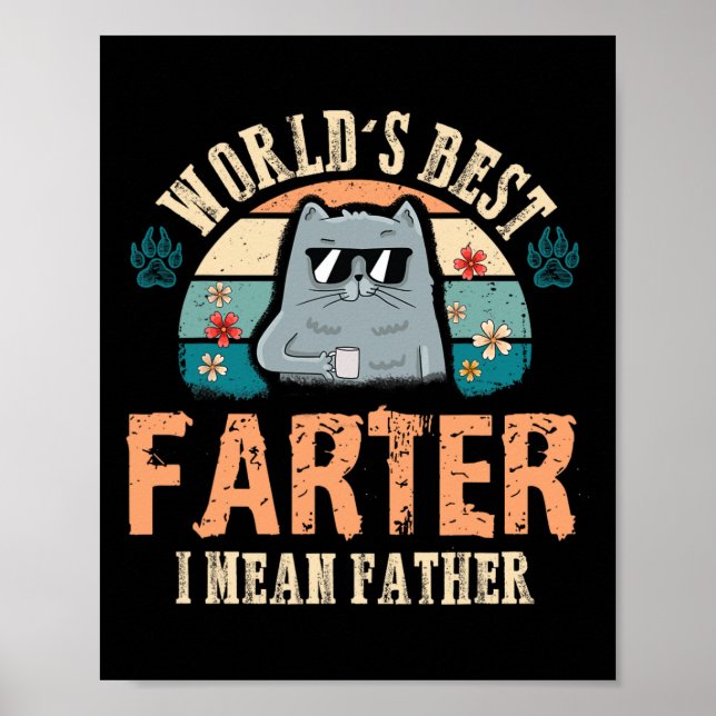 Poster Meilleur Monde Plus Loin Je Veux Dire Père Meilleu (Devant)