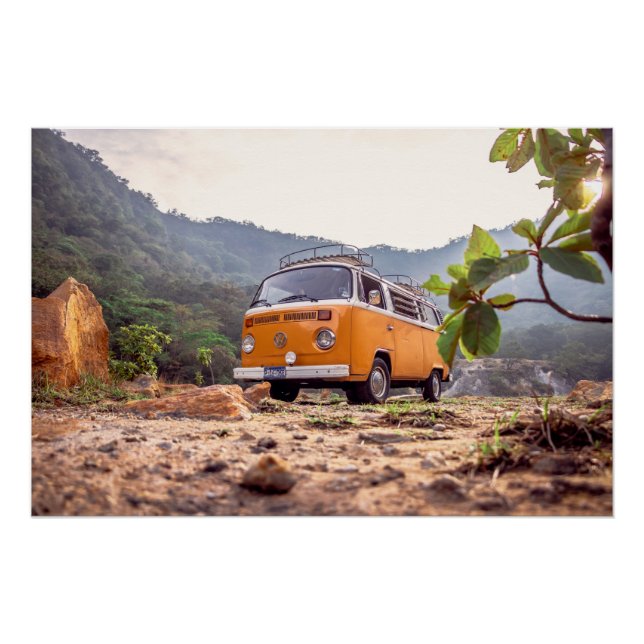 Poster Meilleur Regard Voitures Classiques Célèbres Voitu (Devant)