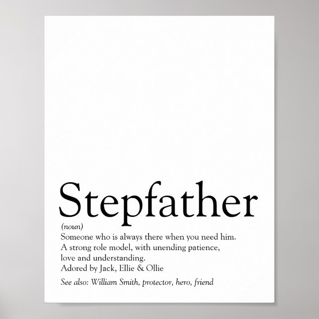 Poster Meilleur Stepfather jamais connu du monde, Stepdad (Devant)