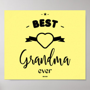 Poster Meilleure grand-mère