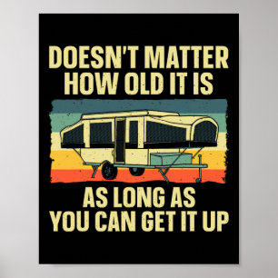 Poster Meilleure tente pliante Art pour hommes femmes ten