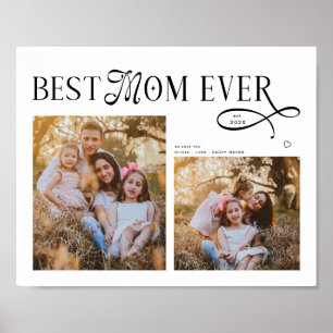 Poster Meilleures photos de maman pour la fête des mères