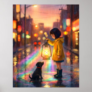 Poster Meilleurs amis sous la pluie