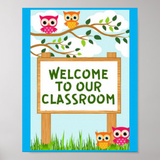Poster MEKIMI - Bienvenue dans notre salle de classe