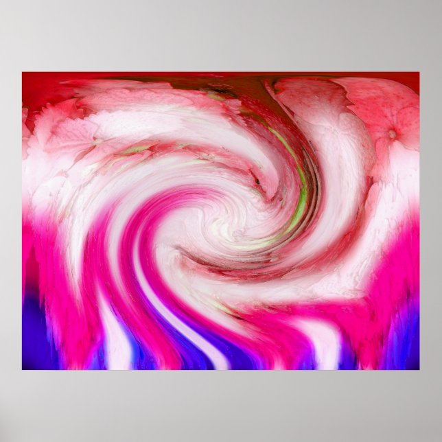 Poster Mélange rose (Devant)