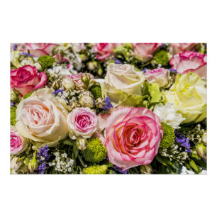 Poster Mélange rose deux