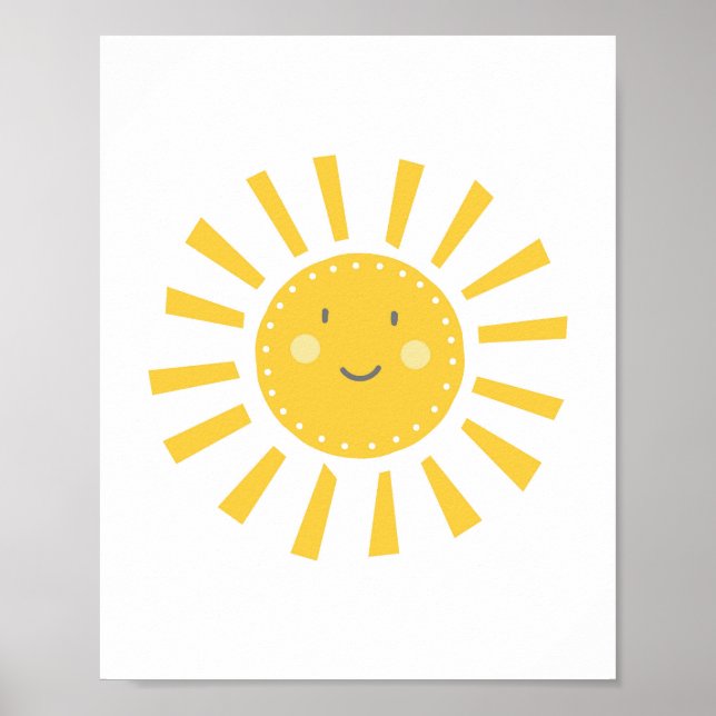 Poster Mélange soleil lunaire (Devant)