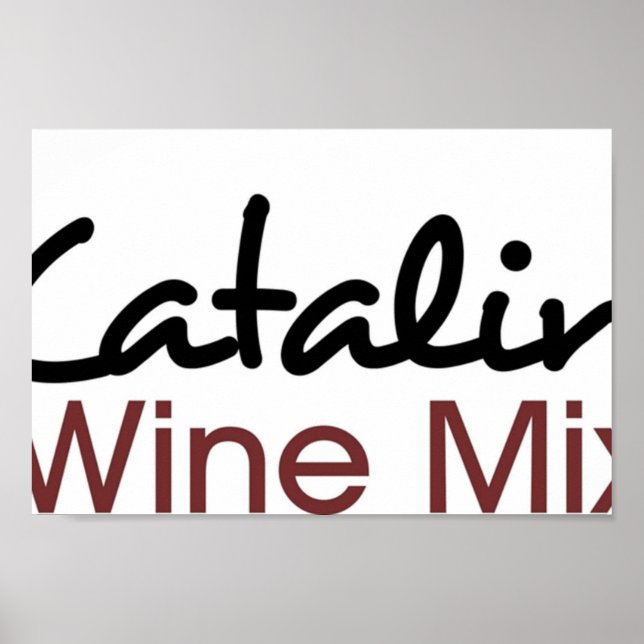Poster Mélangeur de vin Catalina (Devant)