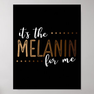 Poster Melanin Pour Moi Histoire Africaine-Américaine Noi