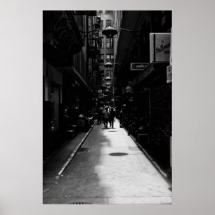 Poster Melbourne Laneway