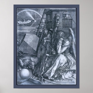 Poster  Melencolia I  par Albrect Durer