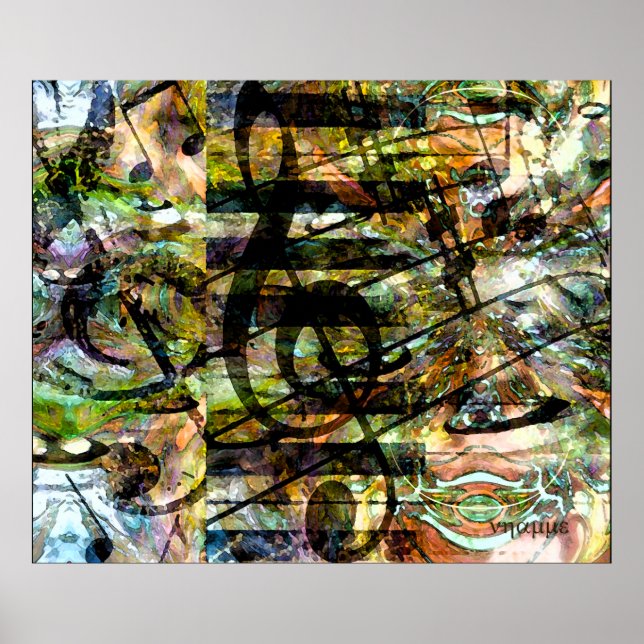 Poster Meloday en cascade (Devant)