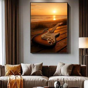 Poster Mélodie du coucher de soleil