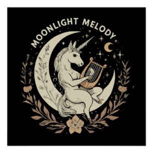 Poster Mélodie Lune